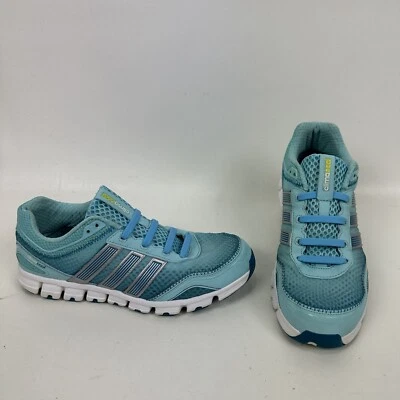 Adidas Climacool Blue Teal Athletic Running Shoes Women’s Size 7 G66552 slip on - Image 1 of 4