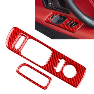 Interior Door Window Control Cover Trim For Honda S2000 2000-2009 Red 3Pcs RHD - Picture 1 of 7