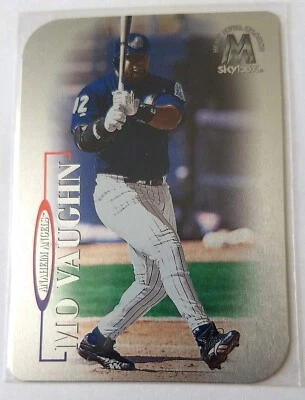 MO VAUGHN, 1999 SKYBOX METAL SMITHS XPLOSION #130, ANGELS - Image 1 of 2