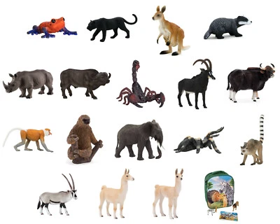 ANIMAL PLANET Wildlife & Woodland Spielzeug Figuren - 35 Stile