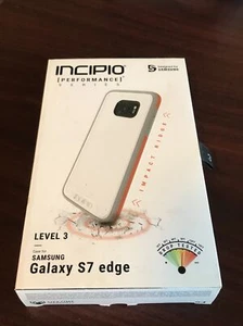 New OEM Incipio Performance Impact Ridge Level 4 Case for Samsung Galaxy S7white - Picture 1 of 4