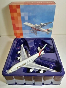 Gemini Jets 1:400 Emirates FIRST A380-800 A6-EDA Rare Collectible Model MINT - Foto 1 di 19
