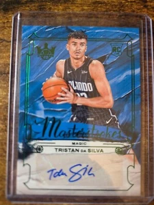 2024-25 Court Kings Tristan Da Silva Masterstrokes Jade Rookie RC Automático #MS-TDS - Imagen 1 de 2