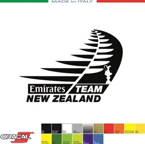 1 ADESIVO TEAM NEW ZEALAND mm.150x105 AMERICAS'CUP EMIRATES STICKERS KLEBSTOFFE - Imagen 1 de 1