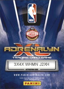 2010-11 Adrenalyn XL Extra Signature Hornets Basketball Card #4 David West
