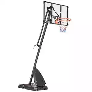 Aro y soporte de baloncesto ajustable de 2,4-2,9 m con base ponderada, - Imagen 1 de 11