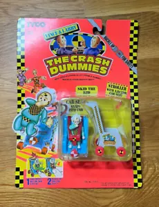 1991 Tyco Vince & Larry The Crash Dummies Skid The Kid - NEW IN BOX - Picture 1 of 2