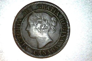 Kanada 1859 Großer Cent.  XF #Q125 - Bild 1 von 2