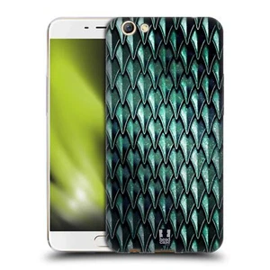 HEAD CASE DESIGNS METALLIC DRAGON SCALES SOFT GEL CASE FOR OPPO PHONES - Picture 1 of 13