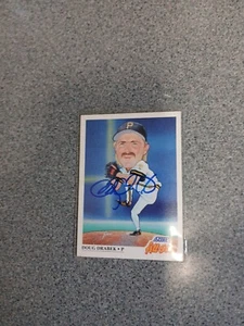 Doug Drabek Signed In Person 1991 Score All Star Pirates Card A2 - Picture 1 of 1
