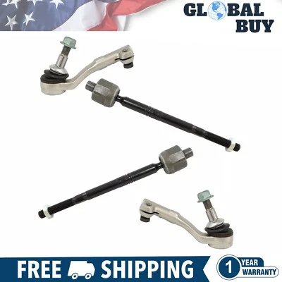 Tie Rod Rack End Kit Fits Front Inner Outer For 2012-2020 BMW 228i M235i M240i - Image 1 of 4