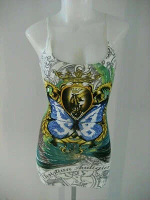 Christian Audigier Bling Crystal Dress Size S - Image 1 of 2