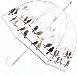 Adult Clear Bubble Umbrella with Dome Canopy and Lightweight Wind and Rain,,, - Picture 1 of 12