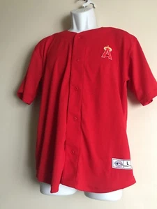 Genuine Merchandise MLB JERSEY Anaheim Angels Youth Size L NWT - Picture 1 of 3