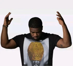 ASAP A$AP Ferg X Young & Restless Bulletproof Rap Hip Hop Black T Shirt Sz Lg - Picture 1 of 15