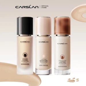 CARSLAN Long-lasting Moisture Matte Liquid Face Foundation Full Coverage Conceal - Picture 1 of 12