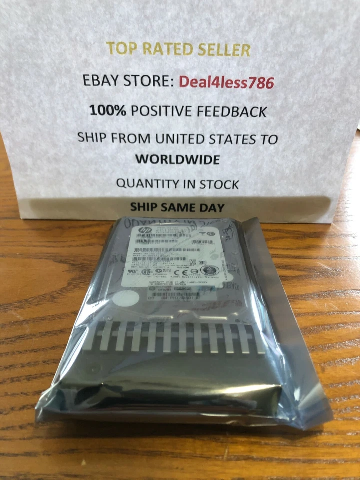 HP  759210-B21 759547-001 450GB 12G 15K 2.5" SAS SC G8/G9 HDD Hard Drive - Image 1 of 2