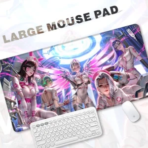 Anime OVERWATCH Grande sexy sexy anime ragazza da gioco tappetino tastiera - Foto 1 di 4