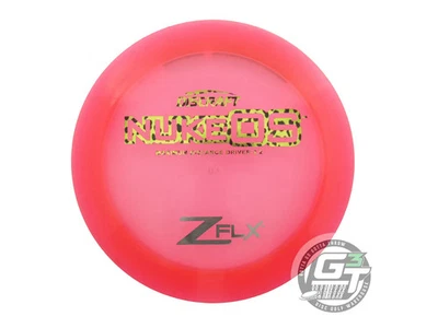USED Discraft Z FLX Nuke OS 174g Red Cheetah Foil Distance Driver Golf Disc - Image 1 of 2