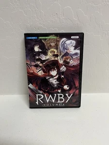 RWBY: Volume 4 (DVD) 2 Disc Set Dual Audio English & Japanese Subtitles VGC - Picture 1 of 5