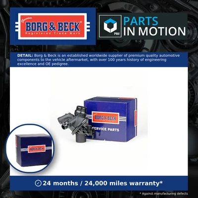 Coolant Thermostat fits BMW 5 ActiveHybrid F10 3.0 11 to 16 N55B30A B&B Quality - Image 1 of 4