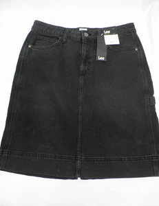 Lee Heritage Damen Midirock Ink Flood schwarz Größe 8 - Bild 1 von 7