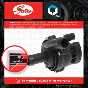 Electric Water Pump fits JAGUAR XK X150 3.6 07 to 08 Gates C2P3531 C2P9527 New - Picture 1 of 4