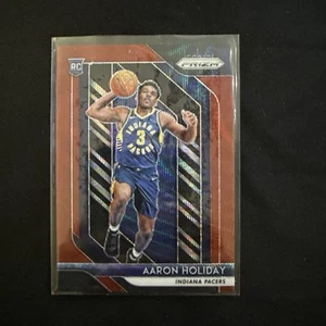 2018-19 Panini Prizm Red Wave Aaron Holiday Rookie Indiana Pacers #114 - Picture 1 of 2