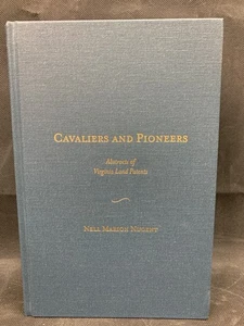 Cavaliers And Pioneers Volume III 1695-1732 By Nell Marion Nugent  Hardcover - Picture 1 of 7