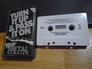 RARE PROMO Metal sampler CASSETTE TAPE Danzig misfits PANTERA Steelheart 1990 ! - Picture 1 of 3