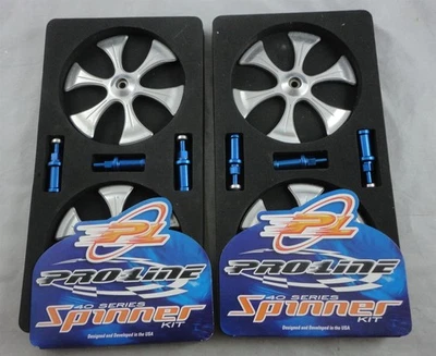 Pro-Line 40-Series Silver Monster Truck Wheel Spinners (4pcs) - Image 1 of 3