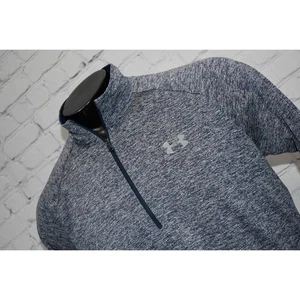 Under Armour Golf Gym Pullover Shirt 1/4 ZIP Mens Size Large Blue HeatGear  - Picture 1 of 6