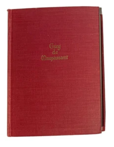 Antique "The Works of Maupassant" Hardcover Book 1903 - Bild 1 von 5