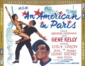 AN AMERICAN IN PARIS ORIGINAL SOUNDTRACK 47 TRACK 2 X PICTURE CD FATBOX EMI 1996 - Picture 1 of 2