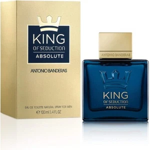 ANTONIO BANDERAS KING OF SEDUCTION ABSOLUTE 100ML EDT SPRAY BRANDNEU & VERSIEGELT