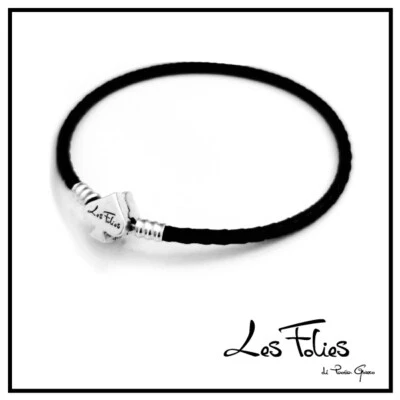 Bracciale Ecopelle in argento 925 - Les Folies  - Immagine 1 di 4