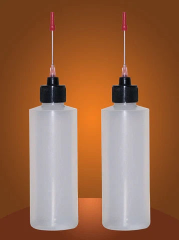 2-4 OZ bottles with stainless needle tip for Modern Cuckoo Clock Oil Cover