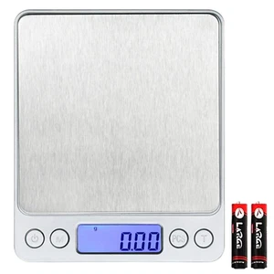 Digital Kitchen Scale Electronic 3kg/0.1g LCD Balance Food Weight Postal Scales - Picture 1 of 25