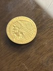 1910 2 1/2 Dollars Indian Head Gold Coin