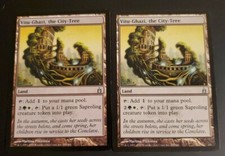 MTG 2x Vitu-Ghazi, The City-Tree Moderate Play