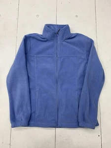Swiss Alps Womens Light Blue Fleece Fullzip Jacket Size Large - Picture 1 of 6