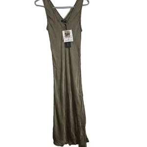Mes Demoiselles Free People Vestido sin Mangas Satinado Fiesta Cóctel Talla 38, 4/6 Nuevo - Imagen 1 de 13
