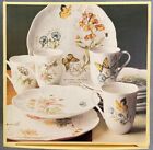 12 Pcs, Set for 4, Lenox Butterfly Meadow Dinnerware All Different Patterns New
