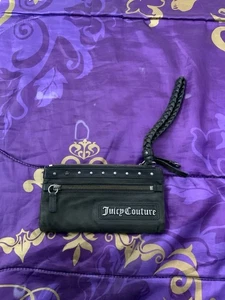 Cartera de cuero vintage y2k Juicy Couture muñeca mano cuero bolso correa - Imagen 1 de 16