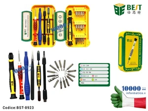 Cacciaviti di Precisione BEST BST-8923 Esagonali Torx mini Stella [Kit 21 pezzi] - Picture 1 of 1