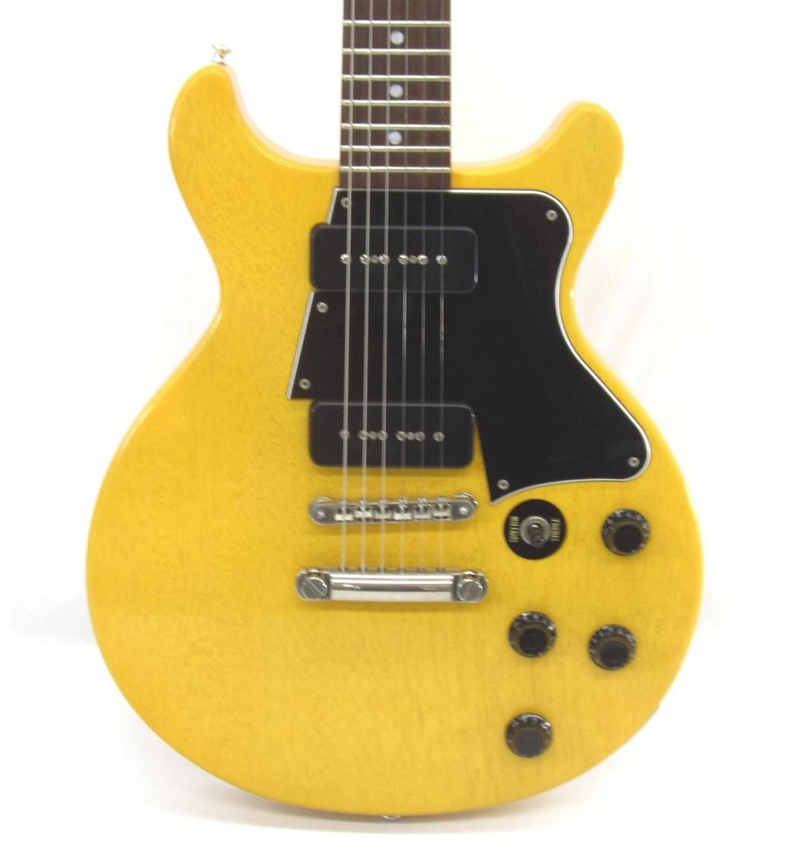 ギター Edwards Les Paul Special / TV Yellow Edwards by ESP E-LS-95LT Les Paul Special Guitar TV-Yellow Seymour