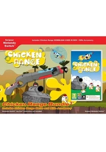 Chicken Range Bundle For Nintendo Switch - Game & Rifle Accessory - Brand New - Picture 1 of 12