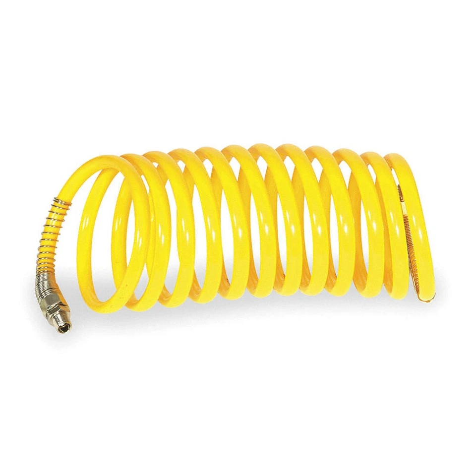 SPEEDAIRE 1VEJ5 Coiled Air Hose,1/2" ID x 25 ft.,170 psi 1VEJ5 - Image 1 of 1