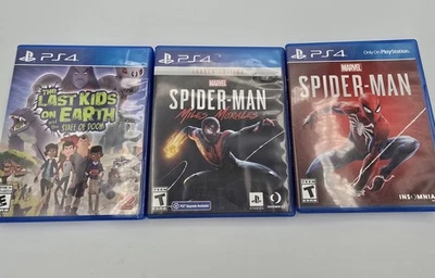Лот из 3 игр для PS4 — Spider-Man, Miles Morales Spider-Man, Last Kids on Earth - Изображение 1 из 3