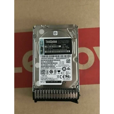 NEW 00YK016 Lenovo ThinkSystem 1.2TB 10K SAS 12G 512N 2.5in HDD 7XB7A00027 US - Image 1 of 4
